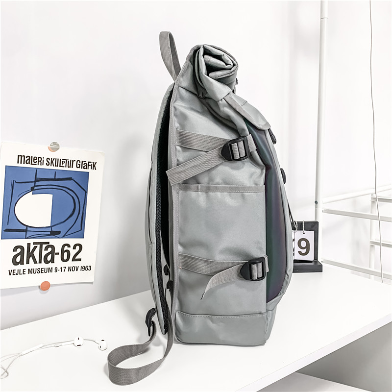 Bookbag Japoński projektant uliczny sportowa odzież sportowa odblaskowy plecak męski student college'u plecak podróżny o dużej pojemności trend