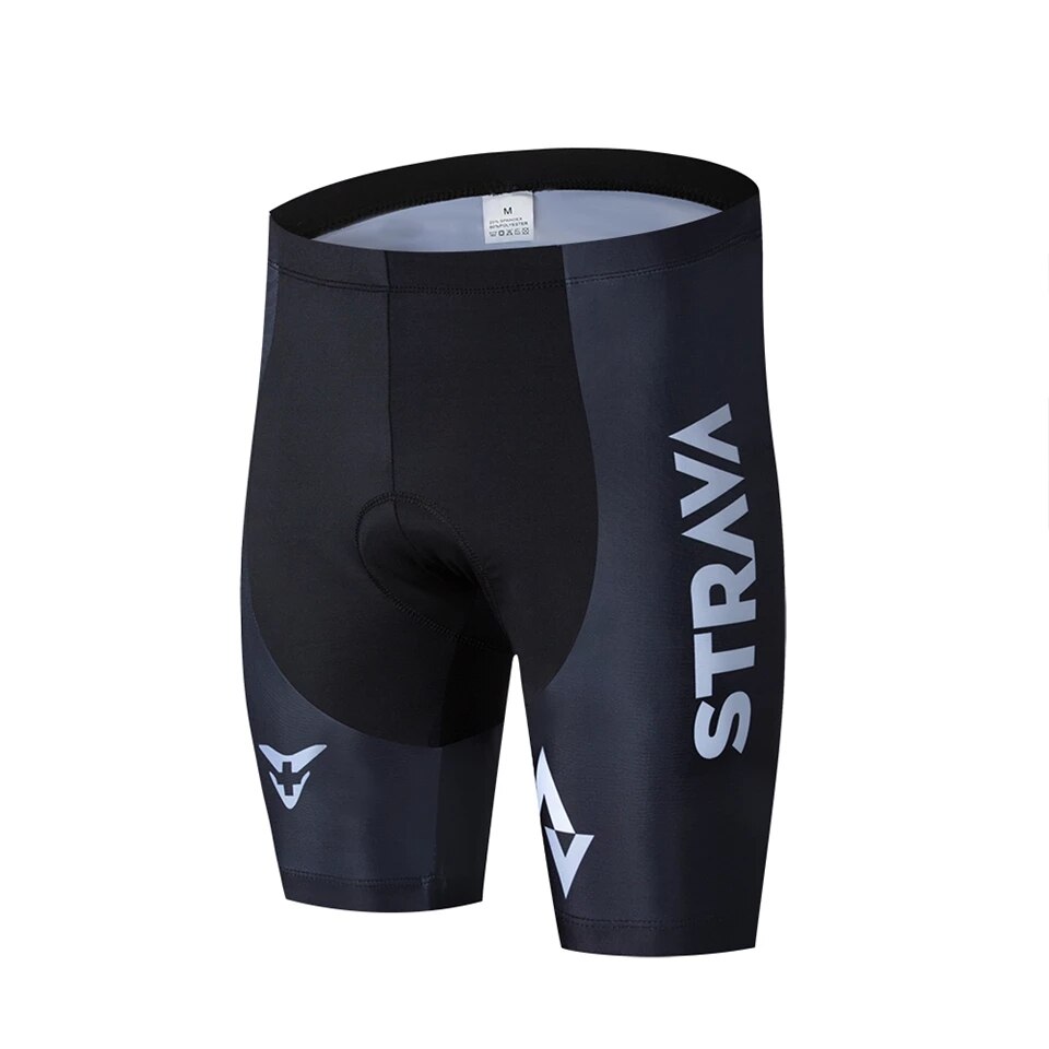 Strava Pro Team Fietsen 19D Gel Pad Bib Shorts Mtb Quick Dry Ademend Gewatteerde Sport Fiets Wear Fiets licra: NO.2 / Xl