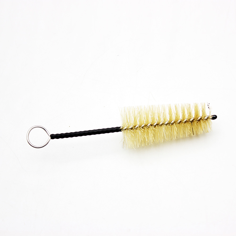 Mouthpiece Cleaning Brush Bristles With Metal Handle for Saxophone Sax Clarinet Wind Instrument