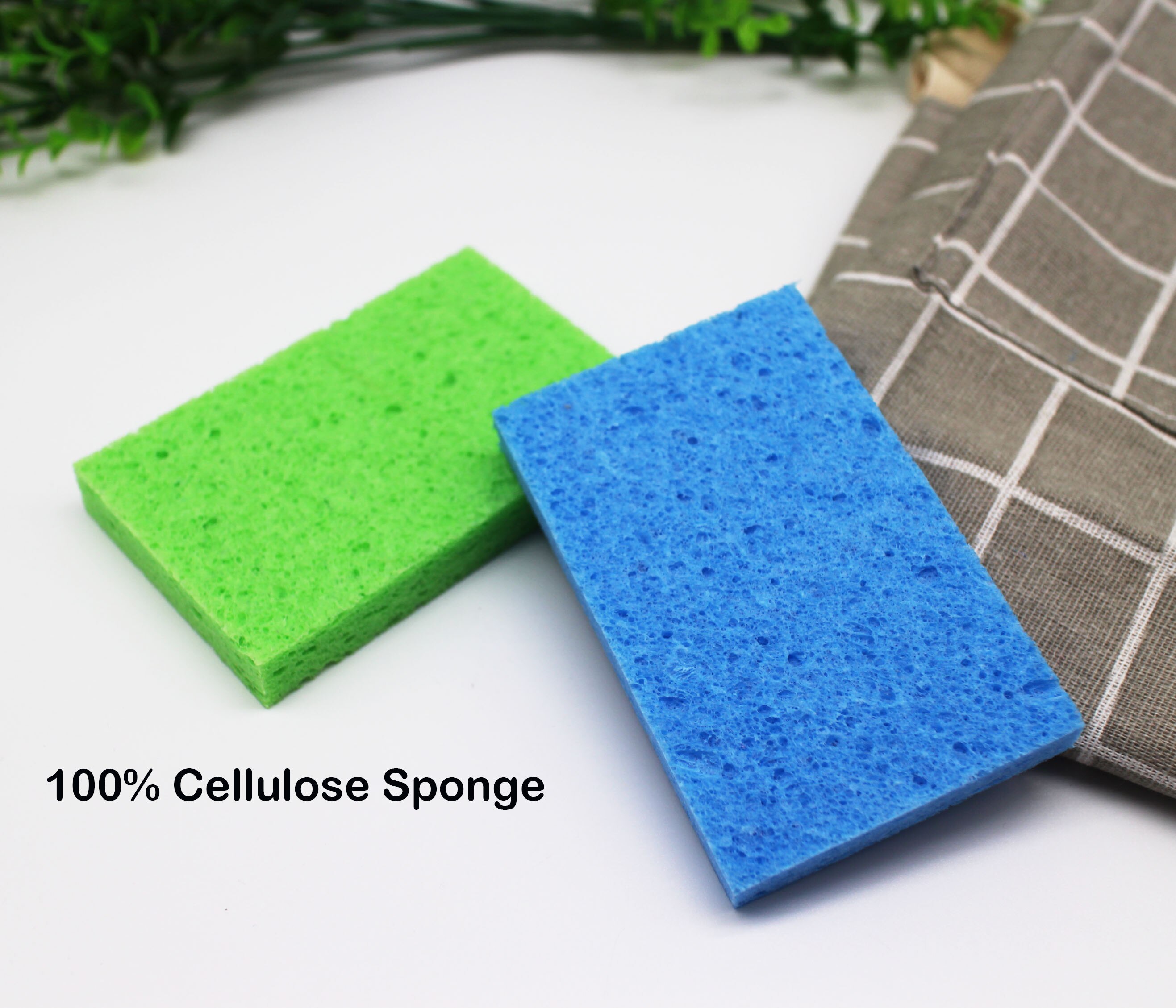 2pcs Super Absorbent Multi-function Home Kitchen Dish washing Cleaning Cellulose Sponge Clean Towel kichen tools gadgets cosina: zp01