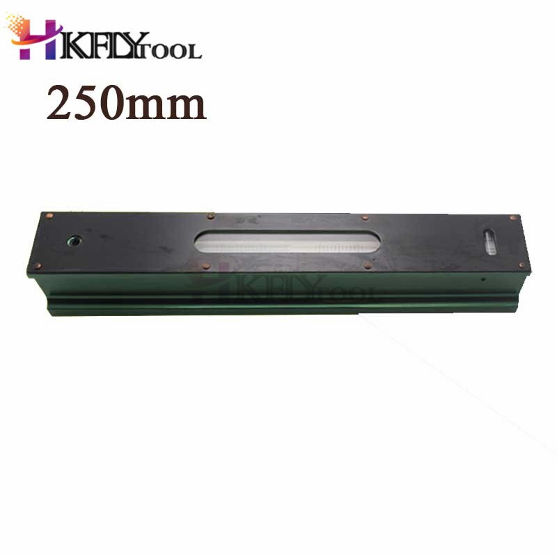 100mm précision 0.05 mm/mm 150/200/250/300mm précision 0.02 mm/mm industrie mécanique barre niveau Instrument outil de mesure
