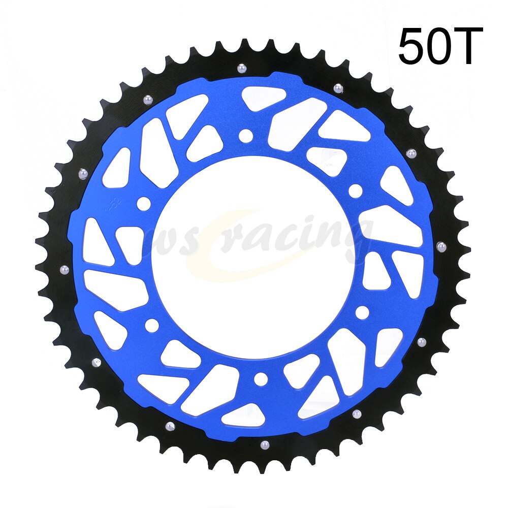 42T 45T 48T 50T 52T Posteriore Pignone Catena per KTM EXC EXCF SX XCW XCFW MXC SXS SXF XC XCF SMR SMC 125 144 150 200 250 duca 790 LC4: 50T blu