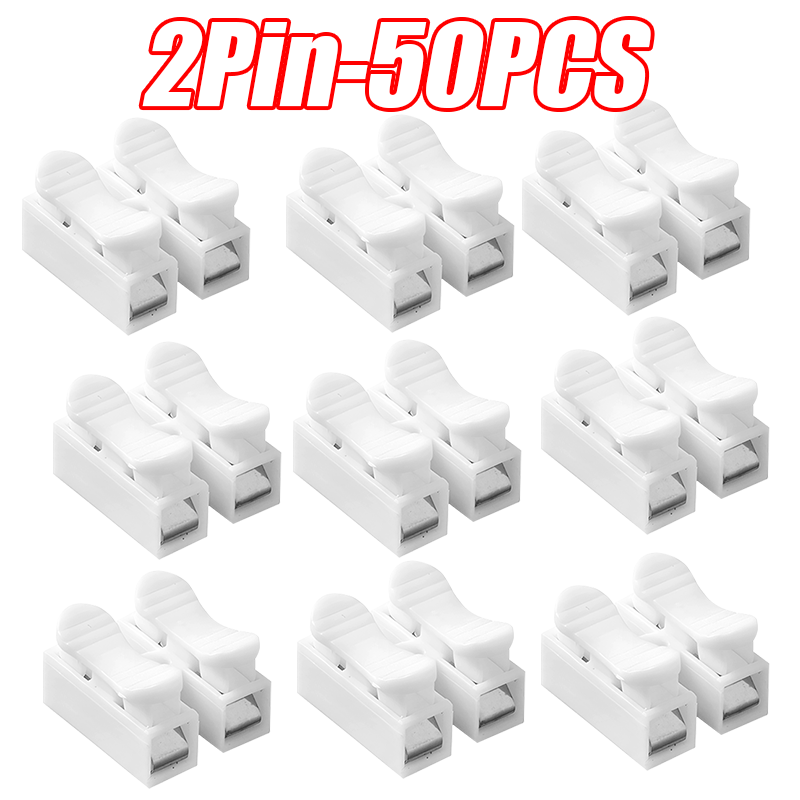 Cable Wire Connector Push Quick Wire Cable Connector Spring Clamp Terminal for Lighting and Automotive Wiring Electricity: Brown