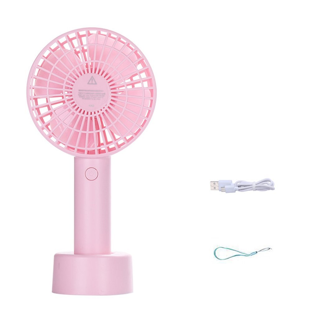 Simple Mini Handheld Fan Rechargeable Lightweight Simple Handheld Fan Usb F... – Grandado