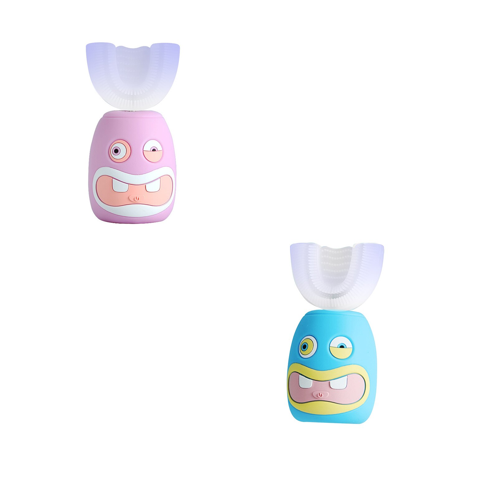 Smart 360 Degrees Electric Toothbrush Kids Silicon Automatic Ultrasonic Teeth Tooth Brush Cartoon Pattern Children