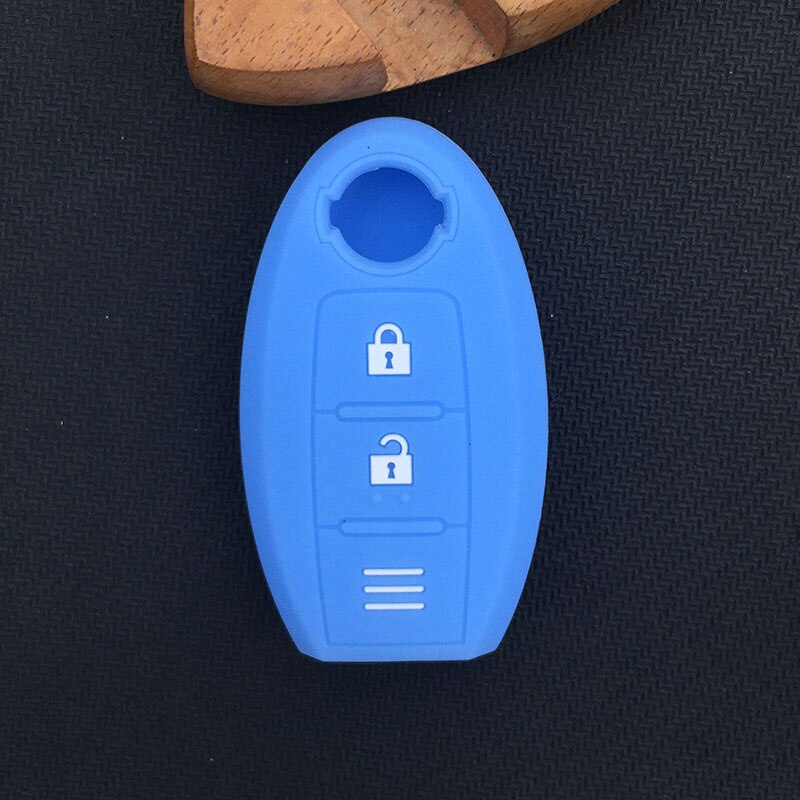 Housse de protection pour clé de voiture en Silicone, 3 boutons, pour Nissan Micra Murano Juke Alissa Pulsar x-trail note almera Altima, télécommande