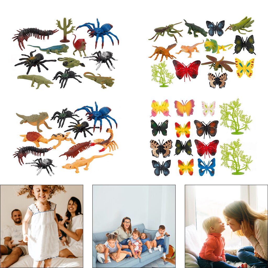 Lifelike Fun Insect Model Bug Toys for Kids Boys Toy Christmas Party Toddlers