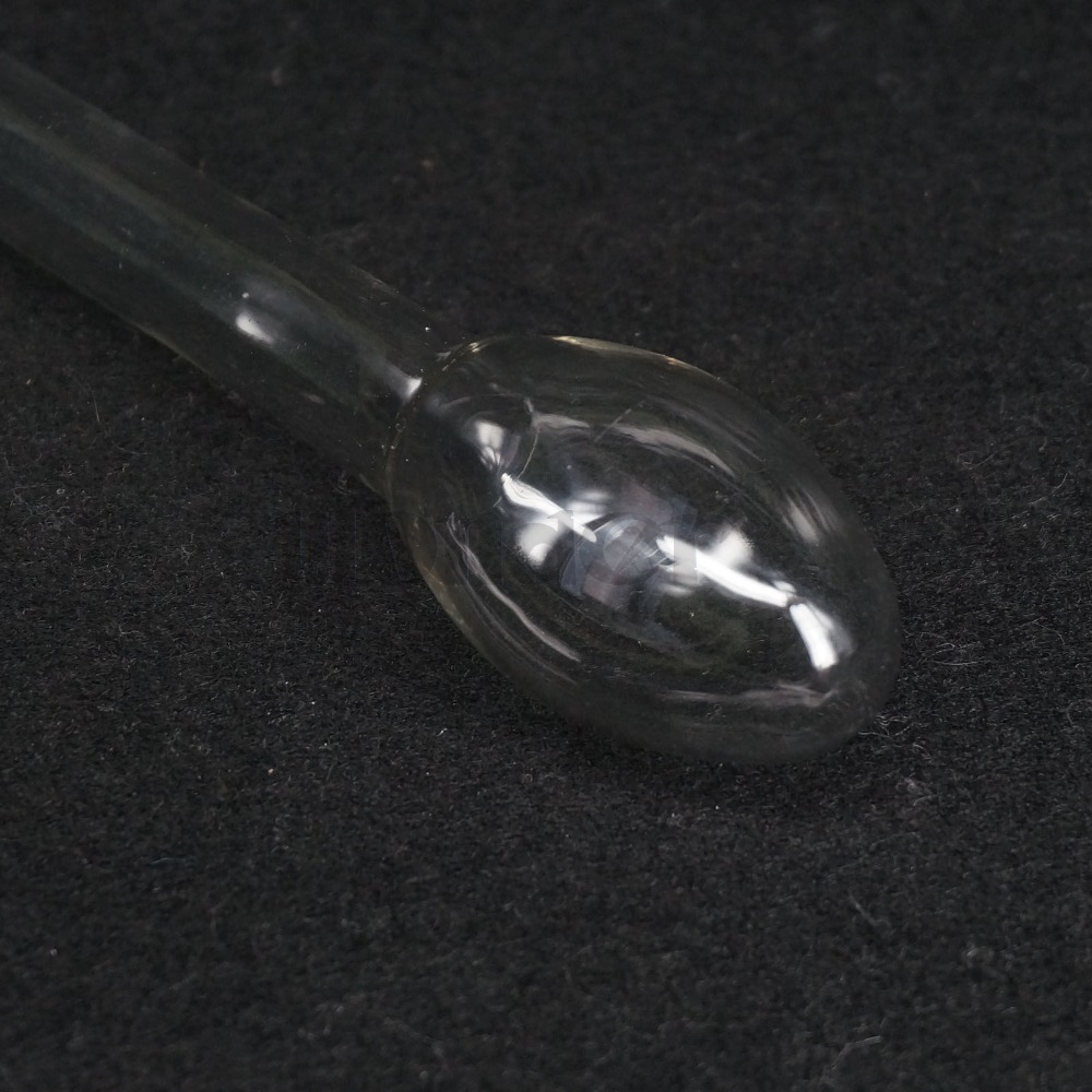 Frasco de vidrio Kjeldahl de laboratorio con base redonda y cuello largo de 30ml para determinación de nitrógeno