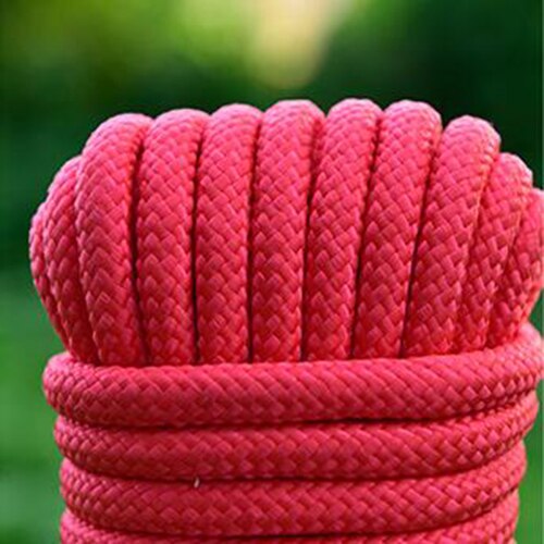 Dia.10mm Paracord Schlüsselband Seil Überleben Fallschirm schnur ein Kern solide für draussen-Camping Kletterseil Wandern DIY Armbinde: Braun / 20m
