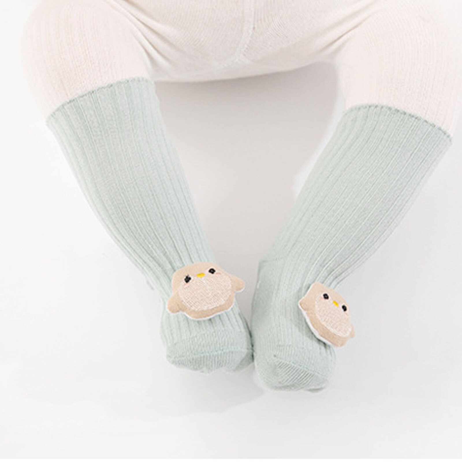 1 Pair Cotton Baby Socks Rubber Anti Slip Boy Girl Floor Kids Toddlers Autumn Spring Animal Infant Newborn Cute Cheap Stuff