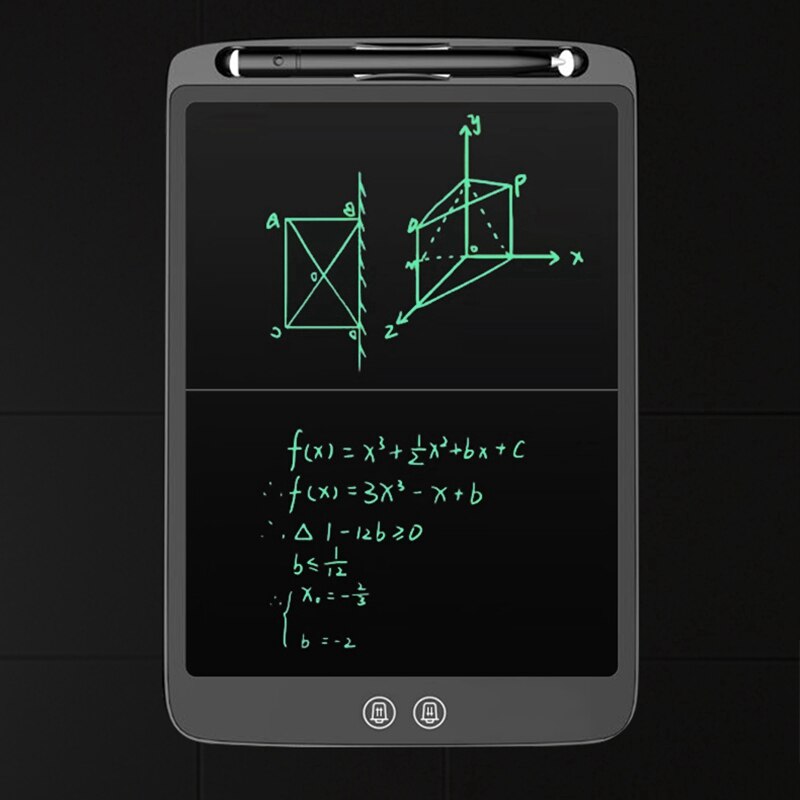 Writing Tablet Split Screen 12 inch LCD Digital Drawing Tablet Portable Writing Pad Ultra-Thin Electronic Board with Pen