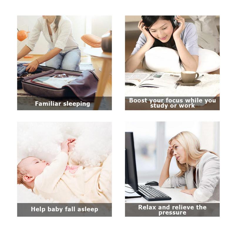 Baby's Timing Music Sleep Aid Device White Noise Machine Sound Machine Music Player with Soothing Sounds Timer