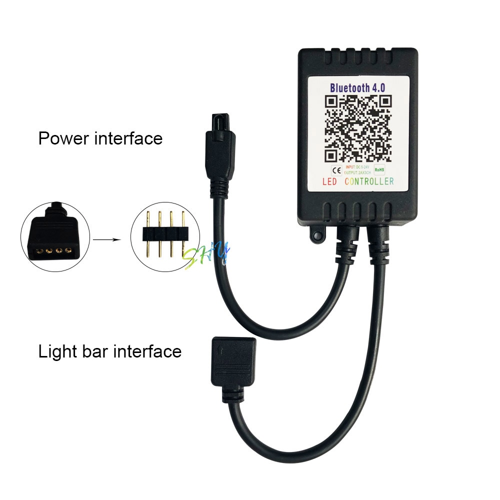 Led RGB Controller 24 Keys LED IR Bluetooth Controller 24 key RGB Controller For LED Strip SMD 5050/3528 LED Remote