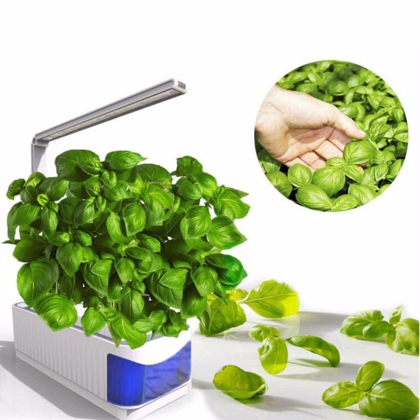 Smart Indoor Herb Garden Planter Kit LED Grow Light Hydroponic Growing Multifunction Desk Lamp Plant Flower Grow Lamp AC100-240V