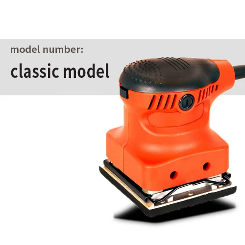 Mini Electric Sanders with Sandpaper Woodworking Tool Furniture Metal Polisher Electric Sanders Buffer Sander: black