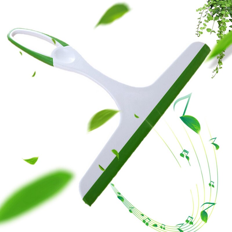 Glass Window Wiper Soap Cleaner Squeegee Shower Bathroom Mirror Cleaning Brush