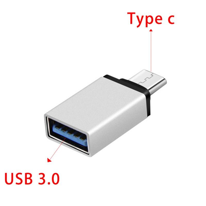 Type-C To USB 3.0 OTG Cable Adapter Type C Adapter For Xiaomi 9 Huawei Honor OTG Adapter: 1