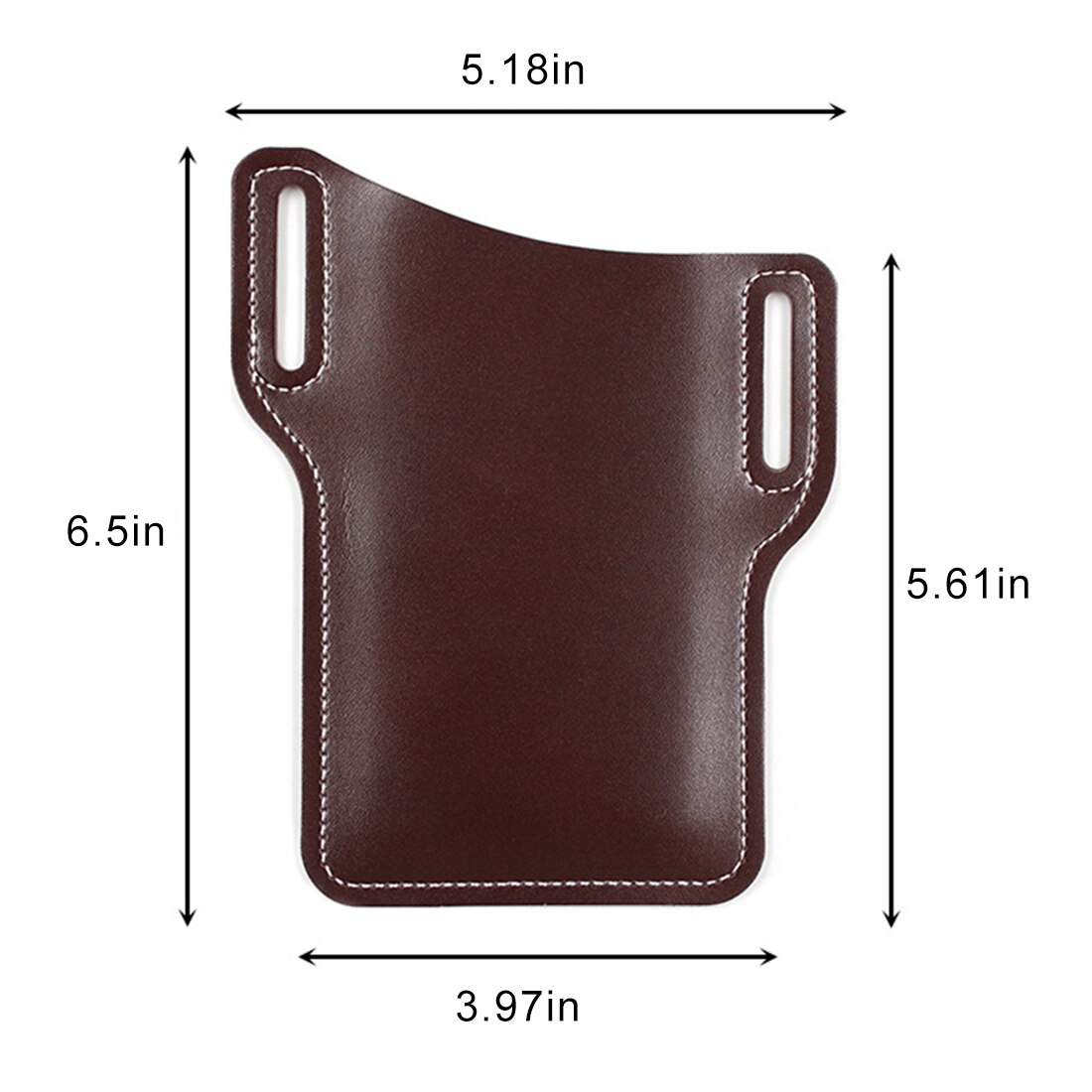 Pocket Belt Clothing Bag Waist Bag Men Casual Leather Retro Fanny Pack Belt Bag Pouch For women Travle Phone Bag