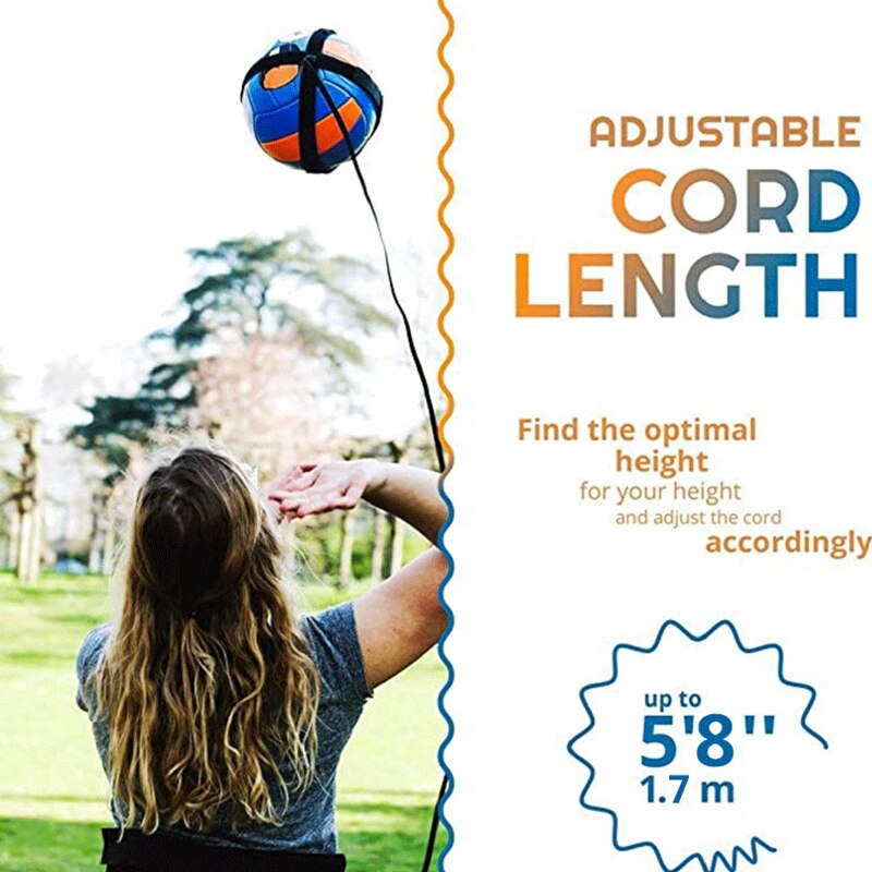 Volleybal Extra Training Apparatuur Vier-Klauw Rebound Van De Bal Volleybal Trainingsapparatuur Bal Riem Outdoor Sport