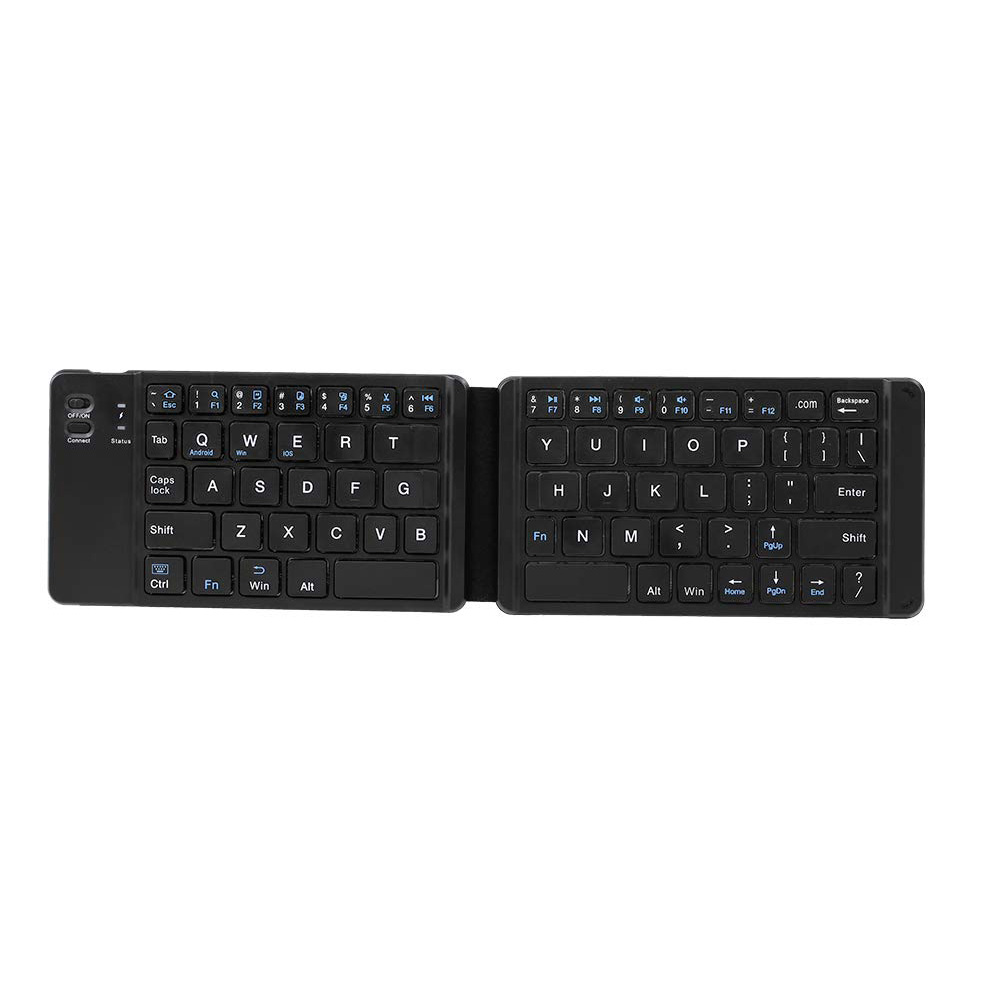 Mini Compact Light For IOS Android Tablet Folding Keyboard Wireless USB Rechargeable Universal Keypad Bluetooth 3.0 Phone Laptop