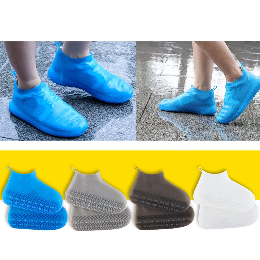Herbruikbare regen laarzen bedekt met waterdichte sneeuw schoenen S/M/L siliconen waterdichte schoenen regen schoen 650