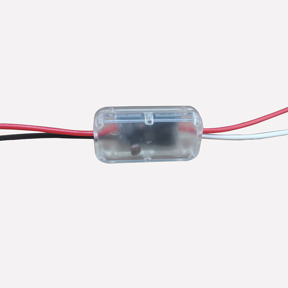 Zeitschaltuhr Lichtsensorschalter Automatisch DC 5V 12V 24V Elektrische Schalter Lichtsensor Fotosteuerung Praktisch: Schwarz