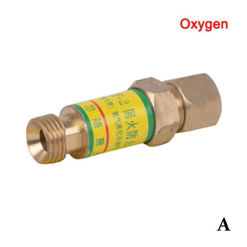 1piece Gas Cutting Gas Welding Accessories Acetylene Propane Gas Petroleum Liquefied Tempering Valve Tempering Preventer Ga R2O5: Default Title