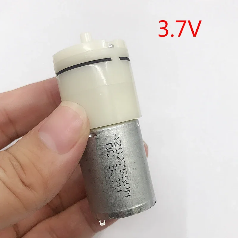 DC 3 V 3,7 V 5 V 6 V 12 V 24 V Kleine 370 Motor- Pumpe Mikro Mini Vakuum Luft Sauerstoff fließen Kontrolle Pumpe für Aquarium Fisch Wasser Panzer: Schwarz