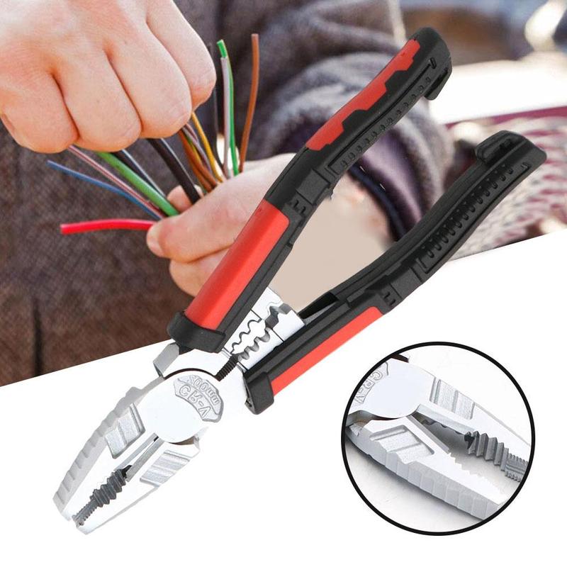 7 In 1 Multifunctional Electrician Cable Cutter Multi-function pliers and cutting For stripping aluminium copper cable and D0X6