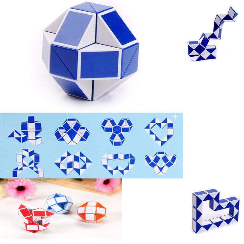 Kids Toys Small Puzzles Magic Cubes Jigsaw 3D Data Cubes Educational Puzzles Toys for Children Adult Intelligent Brain Science