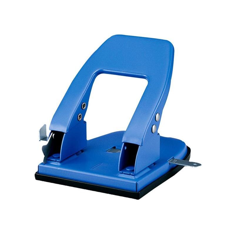 2-hole Manual Punching Machine A4 Paper Punching Machine Office Binding Supplies: Blue