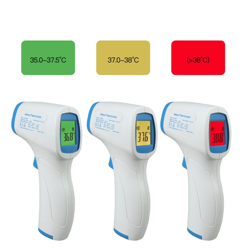 Lcd Display Forehead Thermometer Infrared Digital Lcd Body Temperature Measurement Body Fever Ir For Family