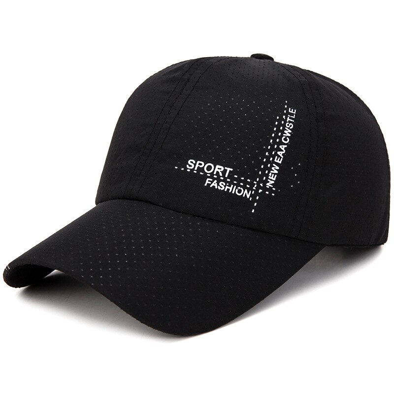 Berretto Donna Uomo Estate Primavera fuori le porte Caps Donne Lettera Solido Adulto Coppie Tappo Esterno Protezione di Sport Del Cappello con visiera: Black