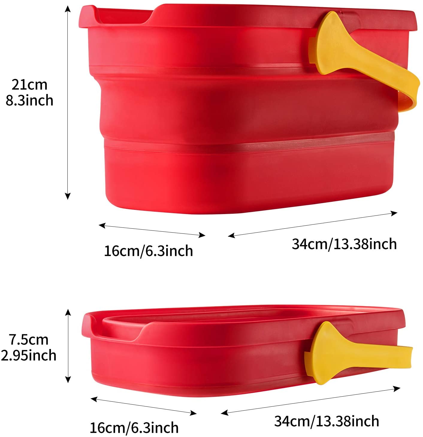 Boomjoy Opvouwbare Emmer Water Emmer Voor Cleaning Mop10L Multi Gebruik Opvouwbare Water Emmer Draagbare Handige Mand