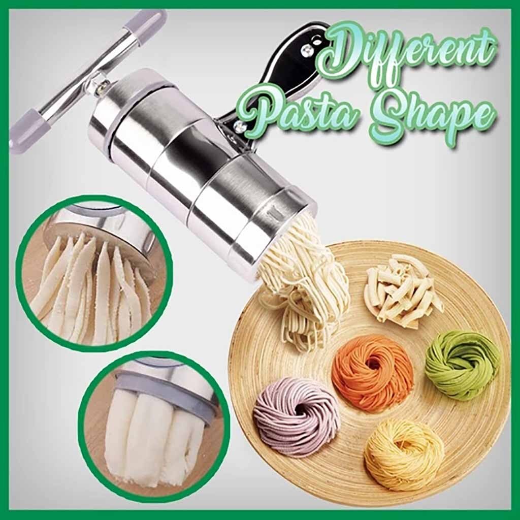 Roestvrij Staal Handmatige Pasta Noodle Maker Making Machine Groente Fruit Juicer Presse Machine Spaghetti Maker Mold