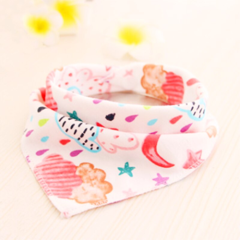 Bavoirs bébé pour garçons filles Bandana bavoir Burp tissu imprimé dessin animé Triangle coton bébé trucs écharpe repas collier alimentation accessoires