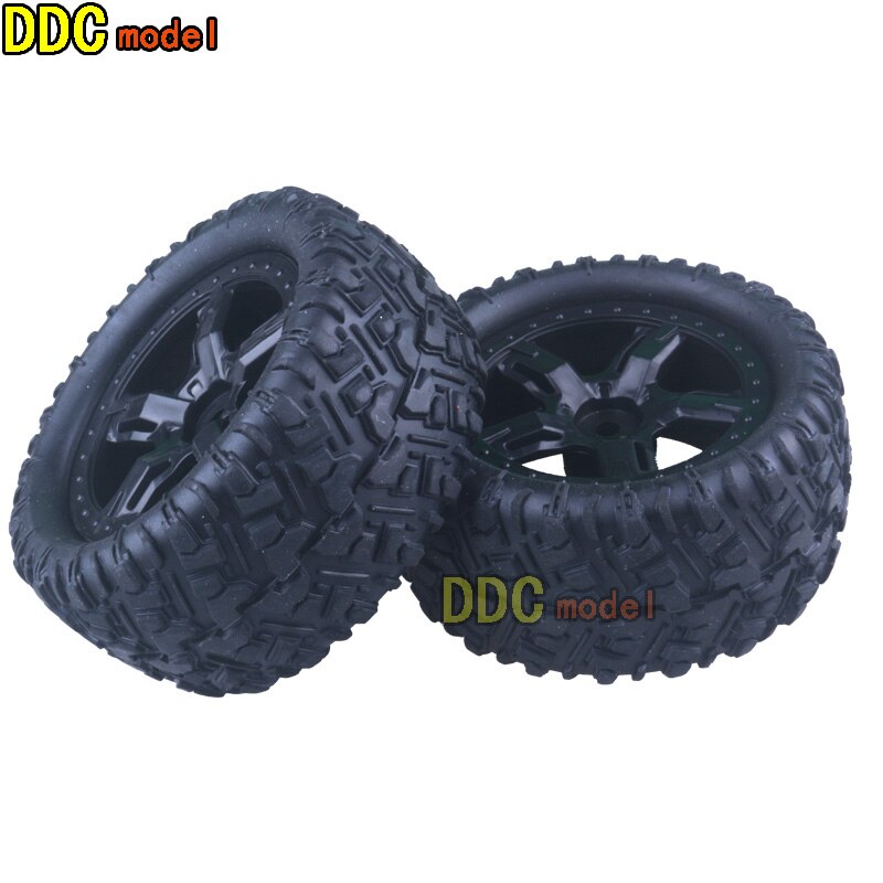 Remo P6973 Rubber Tires Assembly For 1/16 smax 1621 1625 1631 1635 1651 1655 Vehicle Models RC Car metal upgared parts
