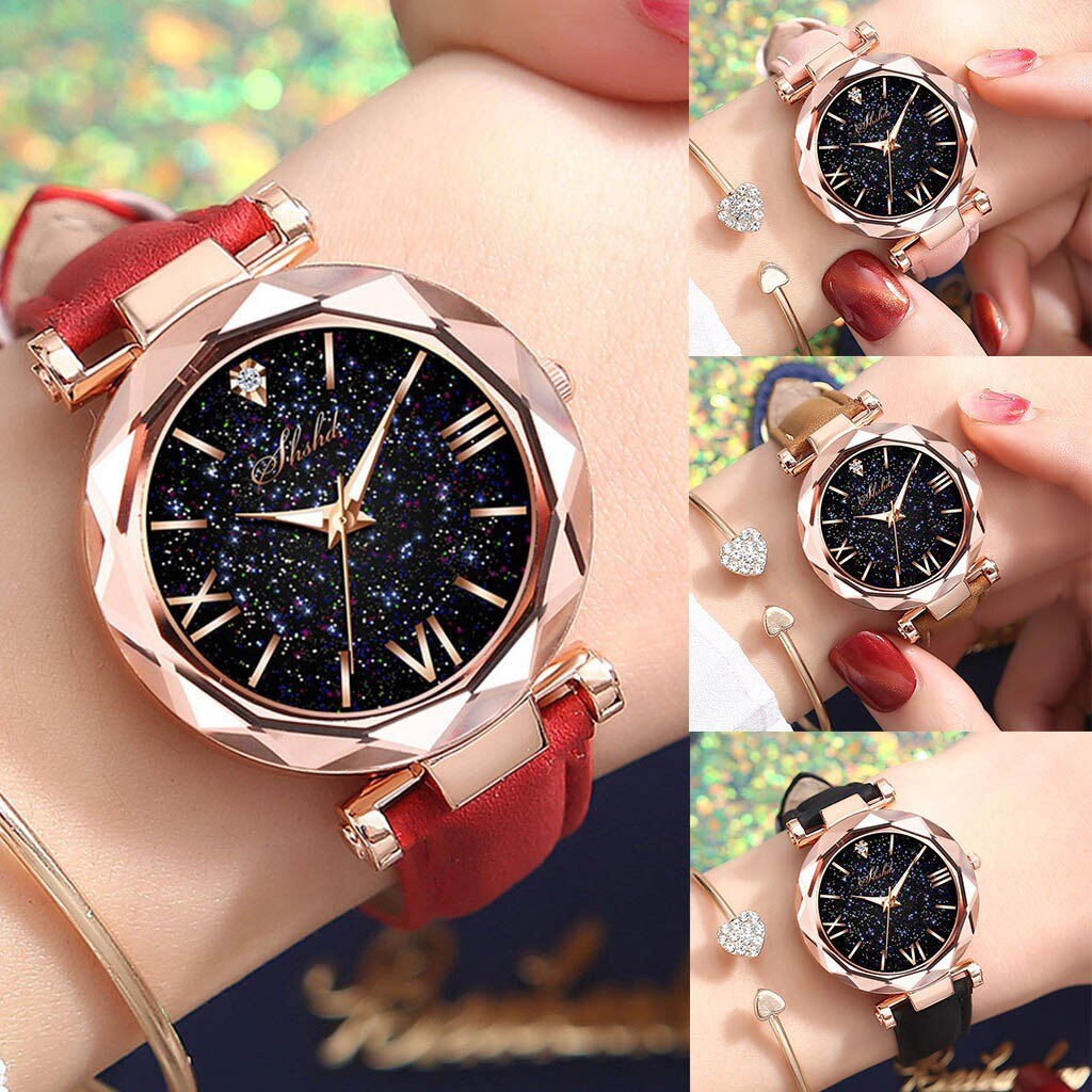 Horloges Vrouwen Luxe Magnetische Sterrenhemel Vrouw Klok Quartz Horloge Mode Dames Horloge Klok Mujer Relogio Feminino