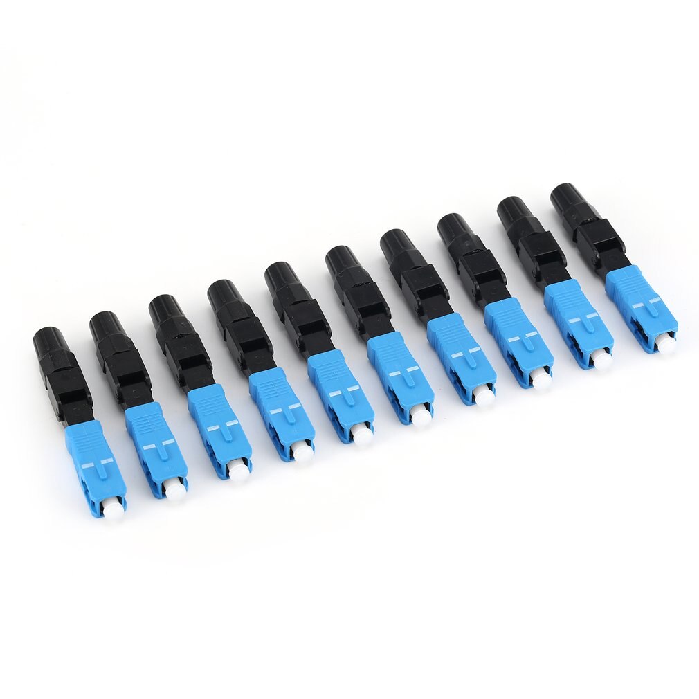 10Pcs SC/UPC Lwl-stecker FTTH Embedded Single Modus Montage Fiber Optic Schnelle Stecker Fiber Optic Schnelle stecker