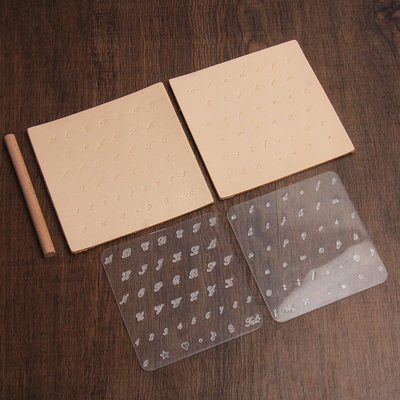 Handmade leather DIY leather letter printing digital printing art leather carving tool set combination