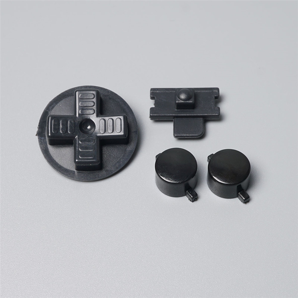 FUNNYPLAYING-Botones de repuesto para GB DMG Gameboy, accesorio, interruptor d-pad: black