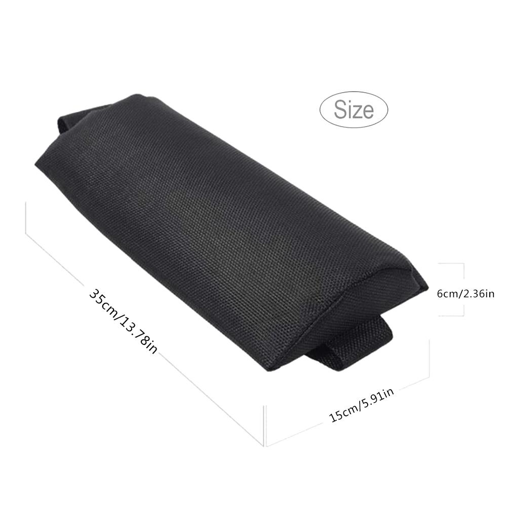 Cojín de reposacabezas para exteriores, silla de salón plegable para playa, Patio, reclinable, altura ajustable, desmontable, almohada para la cabeza, 1 ud.