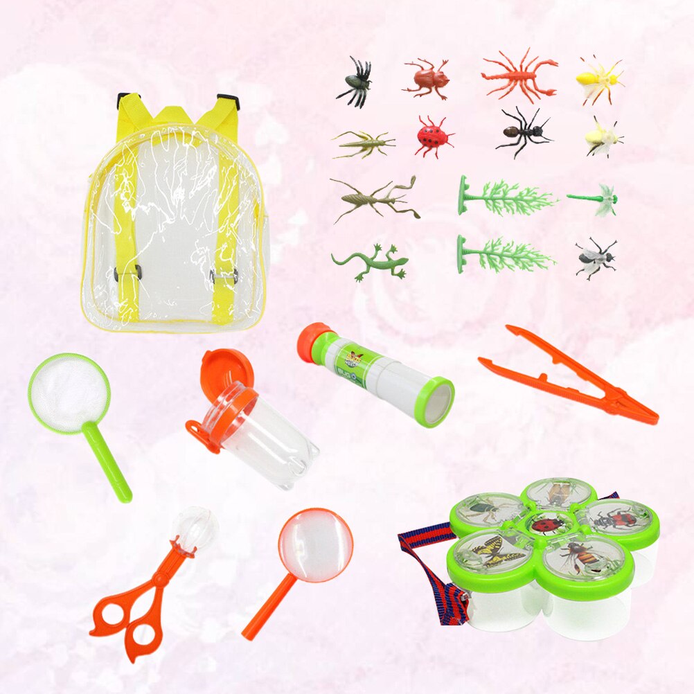 21Pcs Insects Toys Set Funny Interesting Scientific Educational Toys Outdoor Insect Observation Box Capture Kit: Picture 2