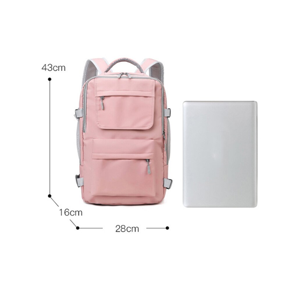 Gym Travel Bag Waterproof Nylon Sports Backpack Women Yoga Swimming Fitness Bags Dry Wet Separation With Shoe Compartment X213A
