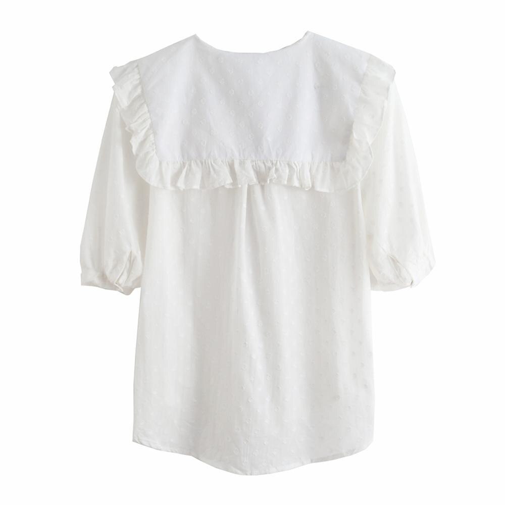Dames Blouse met één schouder en lange mouwen Asymmetrische trui Off-shoulder shirt Strapless
