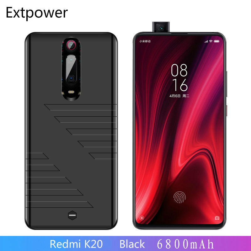 Extpower 6800mAh Per Xiaomi Redmi K20 Pro Portatile Ultra Sottile Accumulatori e caricabatterie di riserva Pacchetto di Caso Del Caricabatteria Per Xiaomi Redmi K20 caso