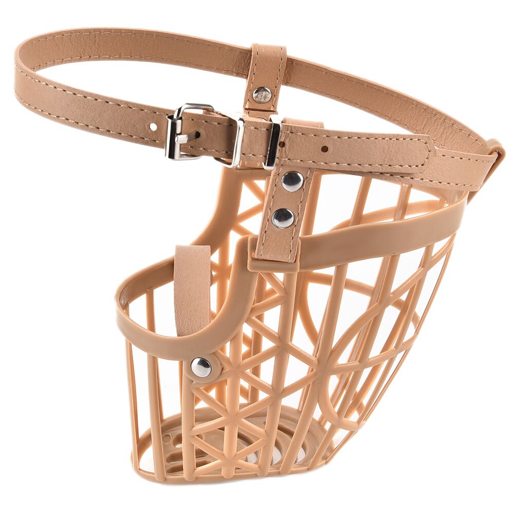 1 Pc Plastic Honden Snuit Mand 7 Maten Anti-Bijten Aanpassen Bandjes Masker