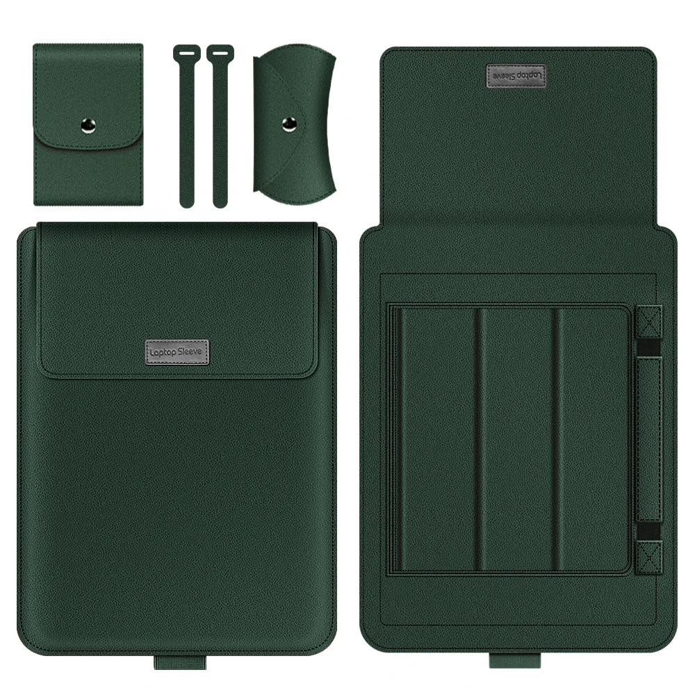 Etui na laptopa ze skóry Pu do macbooka Air Pro 13 14 16 M3 M3 M1 etui na notebooka Huawei Dell HP ASUS Lenovo 15 17 cali: 13" / LIGHT BLUE