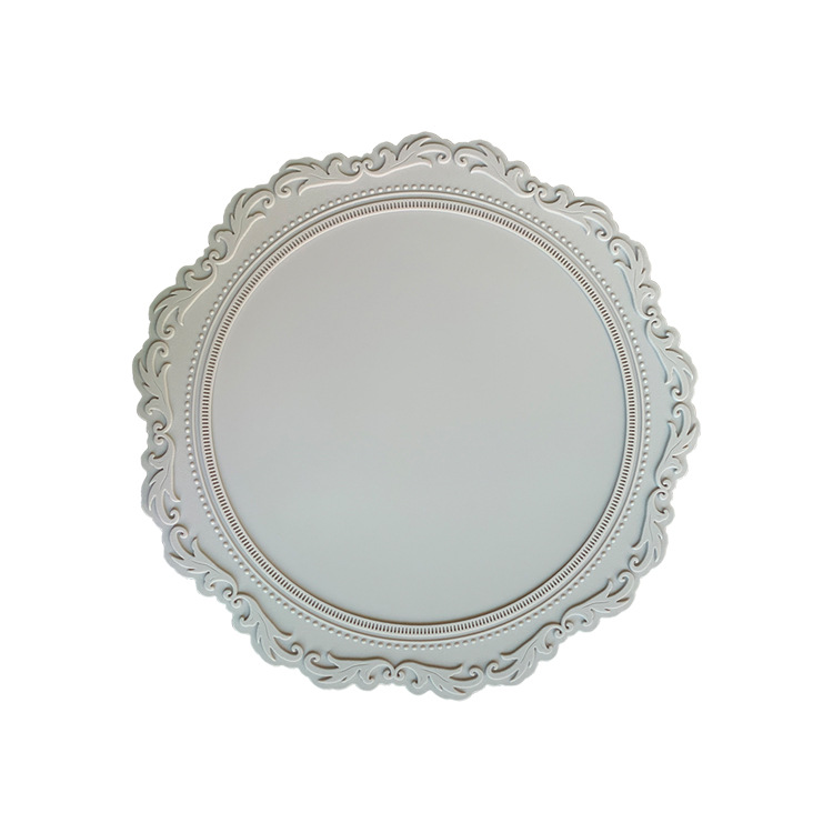 Almohadilla aislante resistente a altas temperaturas, tapete de silicona resistente al calor para mesa de comedor, tapete grueso para el hogar, tapete para tazas, cuenco y plato: Castaño