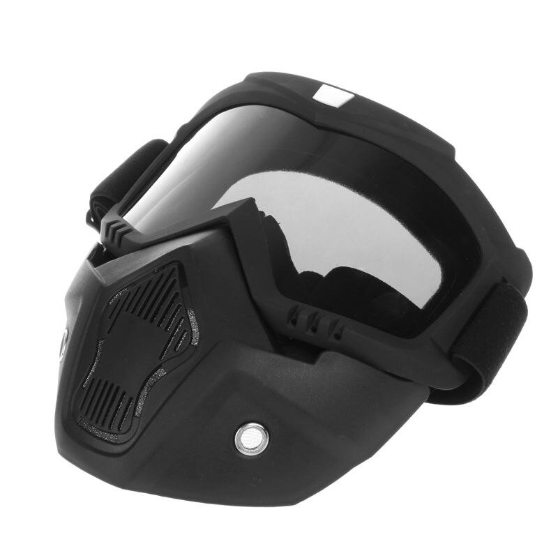 Motocross Goggles Dust Mask Face Glasses With Detachable Motorcycle Glasses Motorcycle Parts